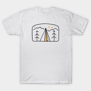 Night Camp for light T-Shirt